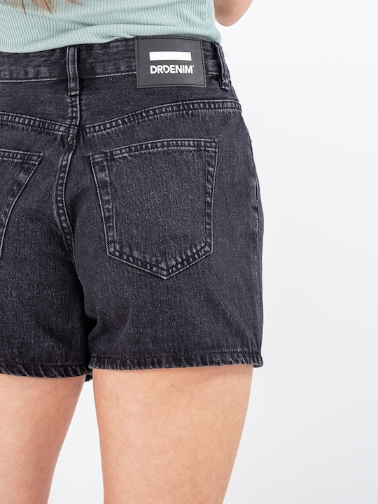 Nora Women's Jean High-waisted Shorts Black