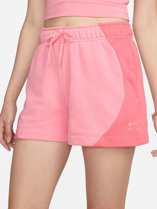 Sportswear Air Γυναικείο Ψηλόμεσο Αθλητικό Σορτς Ροζ