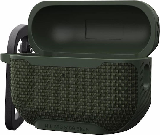 UAG Metropolis Ballistic Armr Pro Калъф с кука в Зелен цвят за Apple AirPods Pro