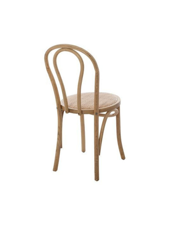 Montreal Cafe Wooden Chair Dark Honey 40x40x87cm