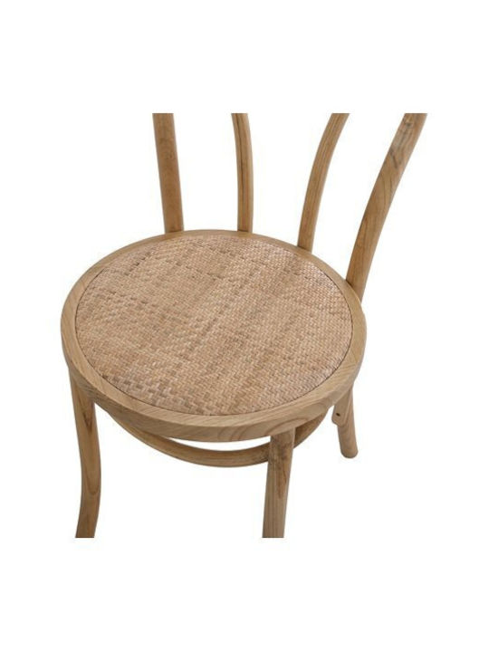 Montreal Cafe Wooden Chair Dark Honey 40x40x87cm