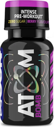 USN Atom Bomb Pre-Workout Shot 12 x 60ml Berry