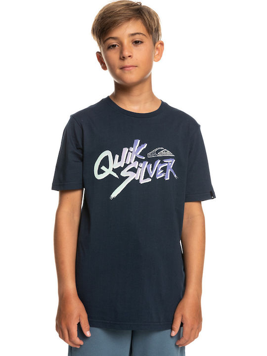 Kinder-T-Shirt Marineblau Signature Move