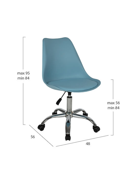 Vegas Office Chair Blue HomeMarkt