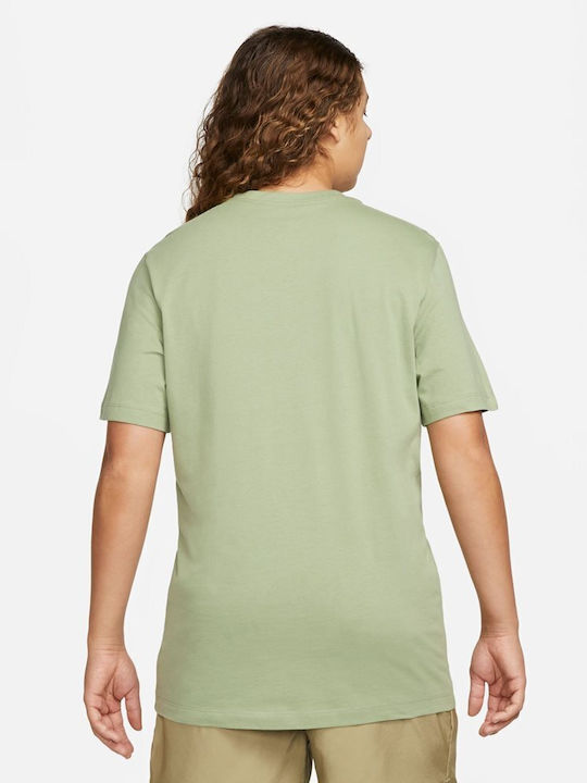 Nike Icon Futura Bărbați T-shirt Sportiv cu Mânecă Scurtă Verde