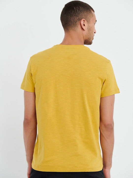 Garage Fifty5 Men's Short Sleeve T-shirt Yellow