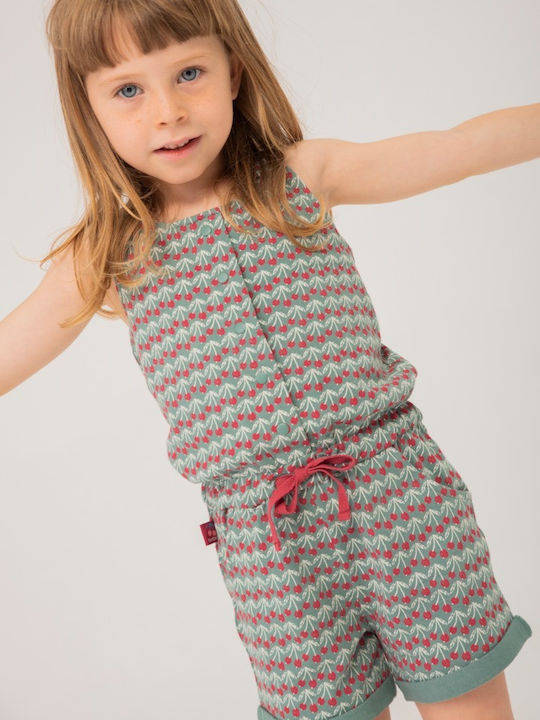 Kids' Fabric Jumpsuit Shorts/Bermudas Green