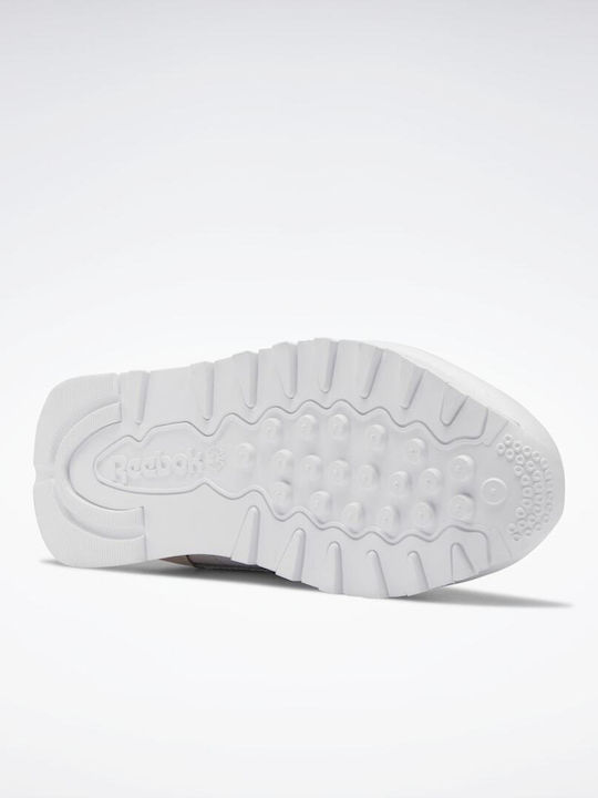 Reebok Classic Leather Damen Sneakers Cloud White / Collegiate Gold / True Pink