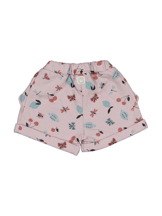 Beans Barcelona Printed Summer Fleece Frilly Shorts