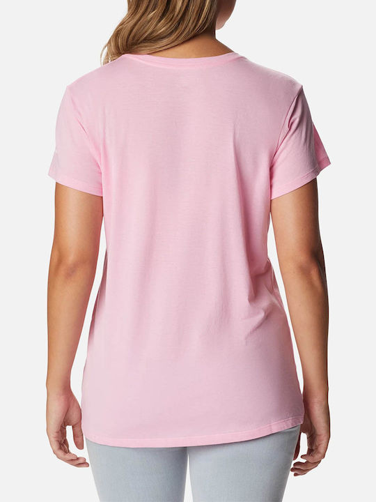 Columbia Trek Women's T-shirt Pink