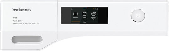 Miele Waschtrockner 8kg/5kg Dampf 1600 Umdrehungen mit Wi-Fi