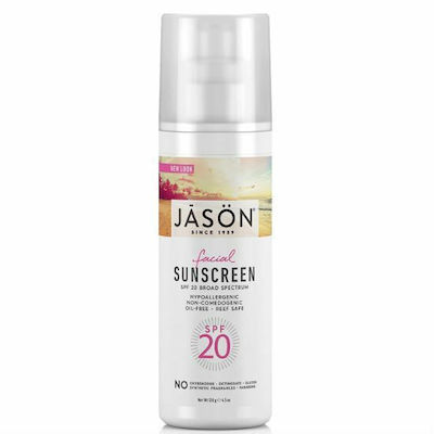 Jason Sun Facial Sunscreen Crema protectie solara Cremă SPF20 128gr