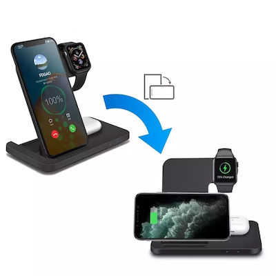 Wireless Charger (Qi Pad) 15W Black (Star Tech VNBBT Qi )