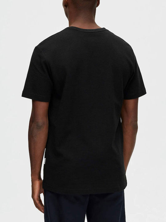 SELECTED MEN'S T-SHIRT - CO50/OCO50 BLACK