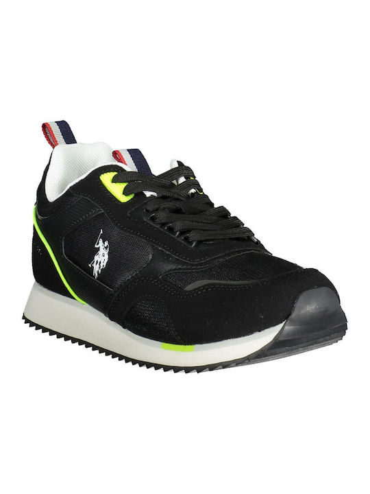 U.S. Polo Assn. Ανδρικά Sneakers Μαύρα