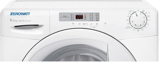 Zerowatt OZW 4752DE/1-S Πλυντήριο-Στεγνωτήριο Ρούχων 7kg/5kg 1400 Στροφές