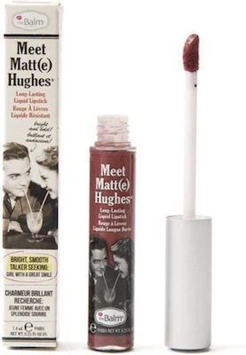 theBalm Meet Matte Hughes Long Lasting Liquid Lipstick Cha Lang anhaltend Flüssig Lippenstift Matt