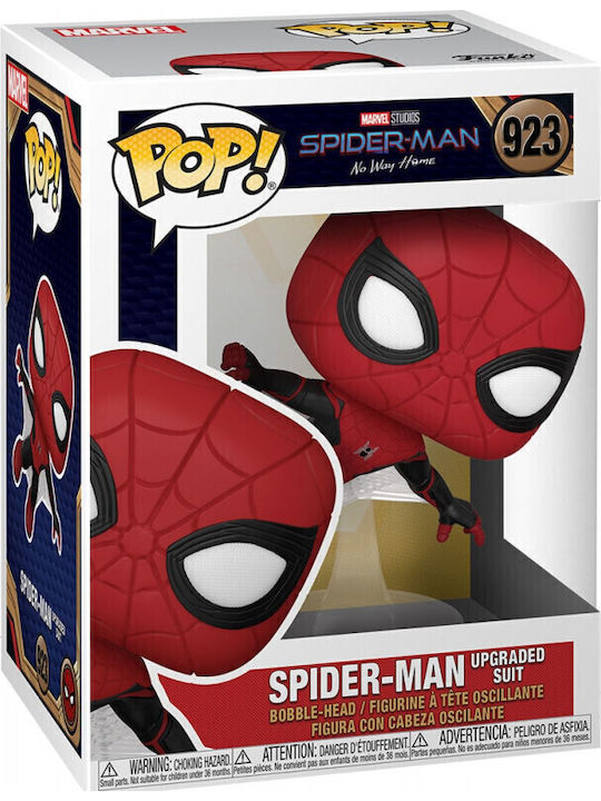 Funko Pop! Marvel: Spider-Man (Upgraded Suit) Bobble-Head