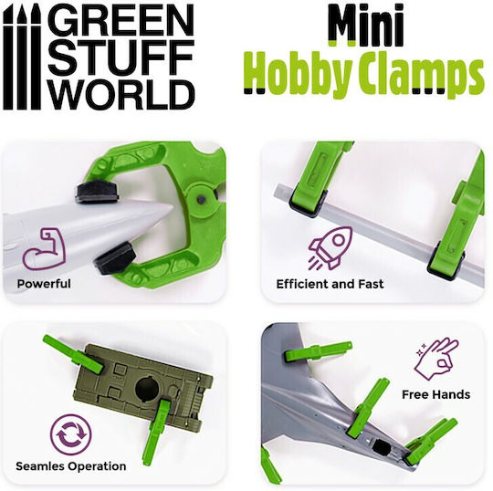 Green Stuff World Clamps Mini 6τμχ