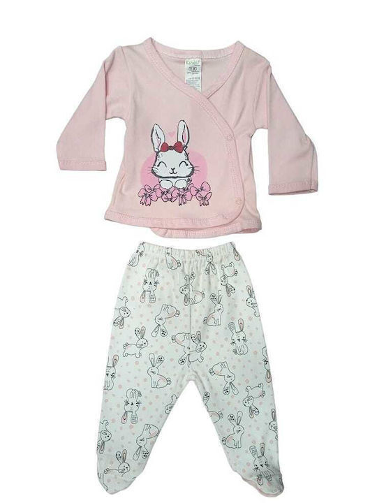 Kinder Baby Set For Girl Pink