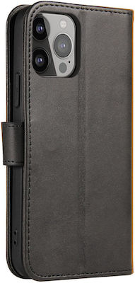 Hurtel Magnet Elegant Book Δερματίνης Black (Xiaomi 13)