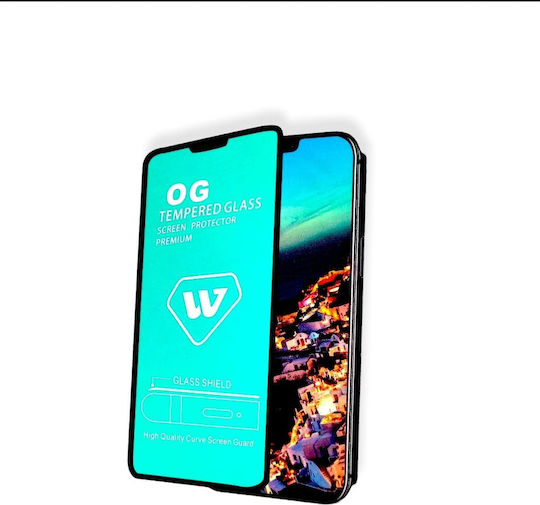 Leewello Full Glue Tempered Glass Μαύρο (iPhone SE 2022 / 2020 / 8 / 7)