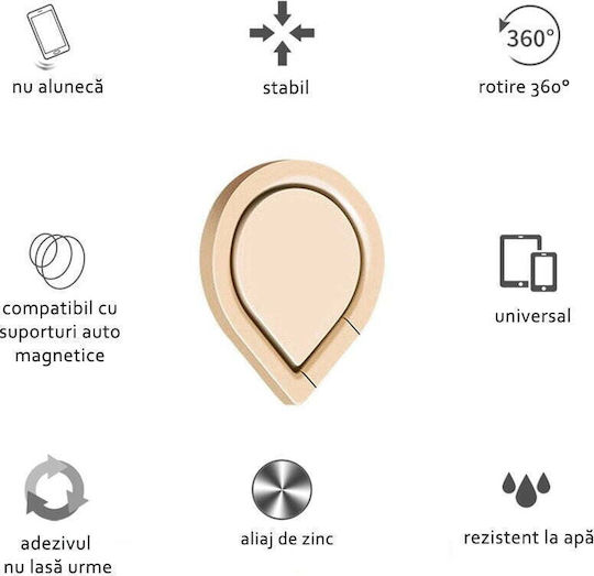 Techsuit Water Drop in Gold Farbe