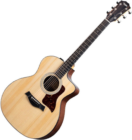 Taylor Semi-Akustik Gitarre 214ce Ausschnitt Natürlich