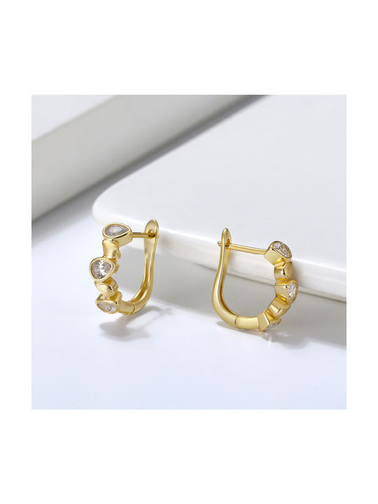 Gold plated Belt Hoops Made of Silver 925