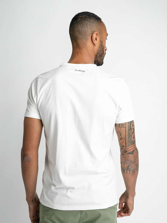 Petrol Industries Men's Short Sleeve T-shirt White