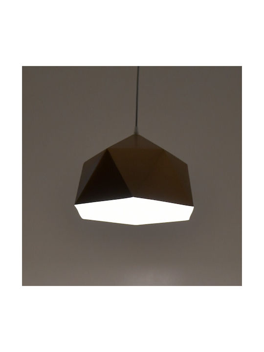 Click Pendant Light Gold with Socket E27 38x23x38cm