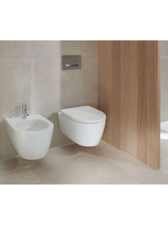 Geberit iCon Λεκάνη Κρεμαστή με Κάλυμμα Soft Close Λευκή