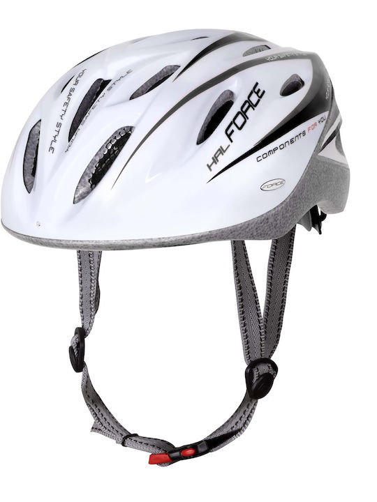 Force HAL Fahrradhelm Berg Weiß