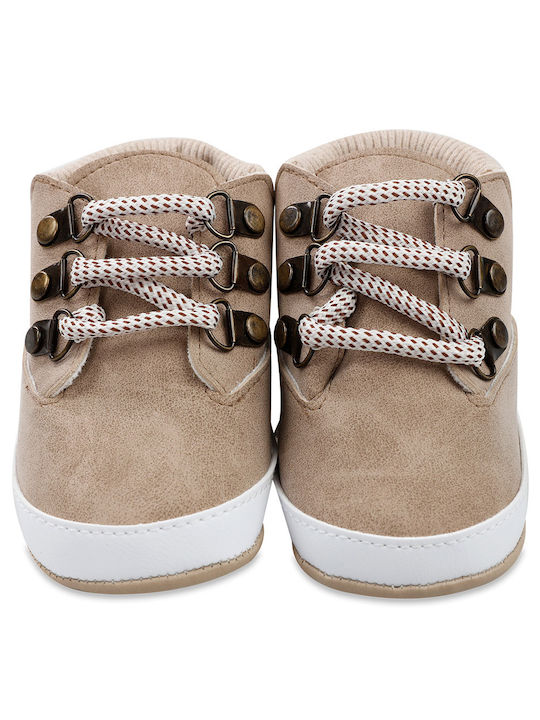 Baby hugging boots with laces for boys (17-19 cm)