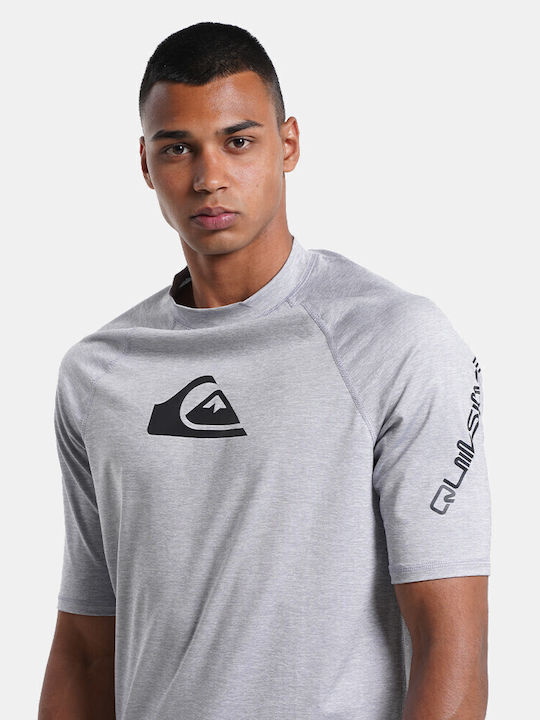 Quiksilver Men's Short Sleeve Sun Protection Shirt White