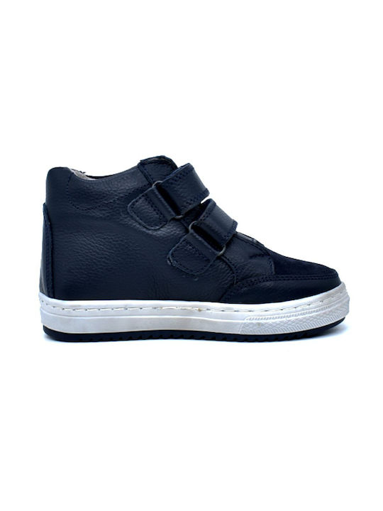 Bibelot 2886-BL Leather Boy's Boot for Boys Blue