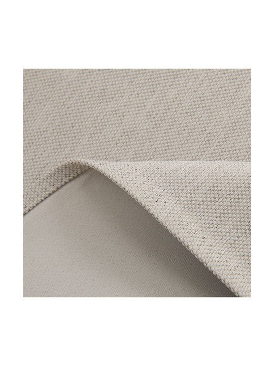 Beauty Home Blackout Curtain with Grommets Glare 8444 Beige 140x270cm
