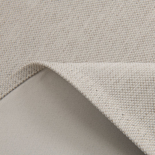 Beauty Home Blackout Curtain with Grommets Glare 8444 Beige 140x270cm