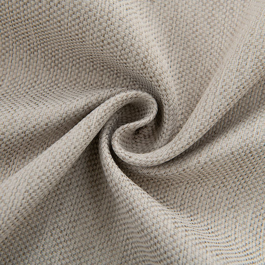 Beauty Home Blackout Curtain with Grommets Glare 8444 Beige 140x270cm