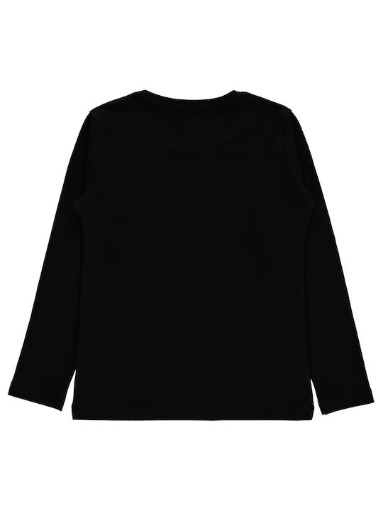 Boys' blouse in black (6-10 years old)