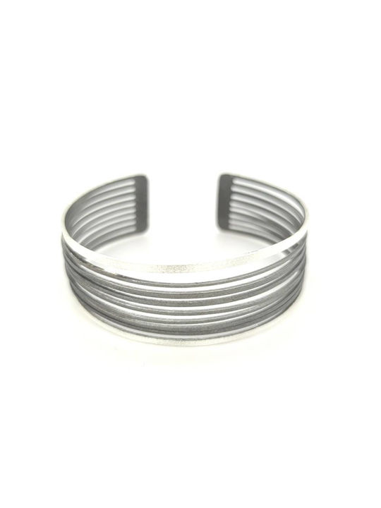 SARINA women's bracelet stripes, silver (925°), oxidation, A2915A