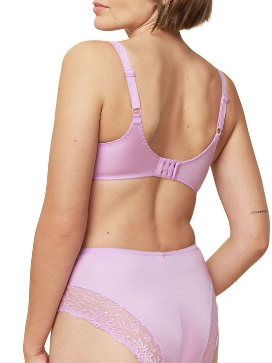 Triumph Soft Ladyform W Ροζ Σουτιέν χωρίς Ενίσχυση με Μπανέλες