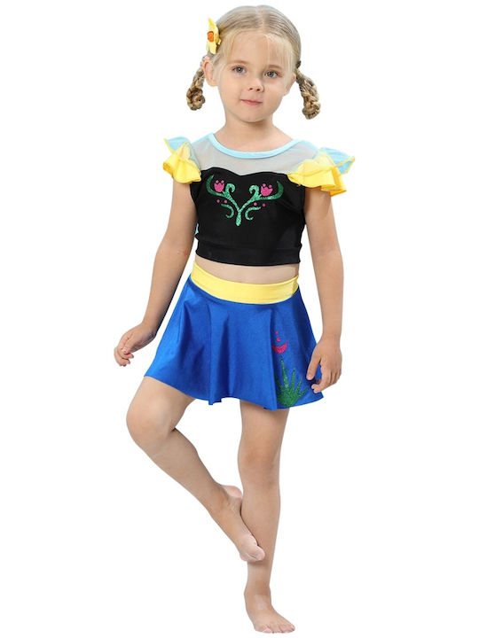 Princess Anna Frozen swimsuit for kids - Blue