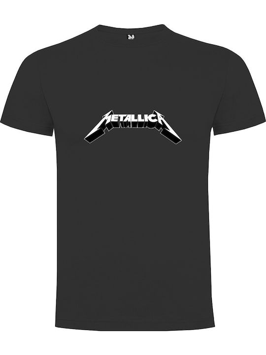 Tshirtakias Logo T-shirt Metallica Black 213280-TSHIRT-BLACK Tshirtakias Logo T-shirt Metallica Black 213280-TSHIRT-BLACK
