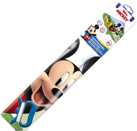 Gunther Triangular Kite Mickey Mouse Plastic with Twine & Storage Bag 115x63cm 1pcs