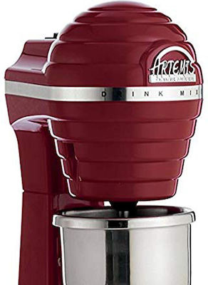 Artemis MIX-2010 Economy Commercial Coffee Frother Red 350W with 2 Speeds