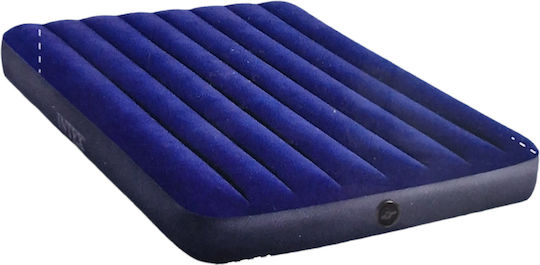 Intex Saltea Gonflabilă de Dormit Dublă Classic Downy 191x137x25cm Albastră