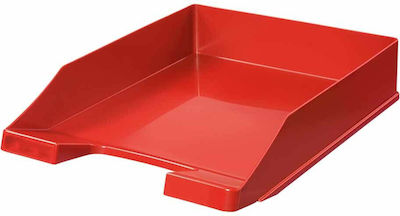 Metron Filing Tray Plastic Classic 800 Red 35x25x6.6cm