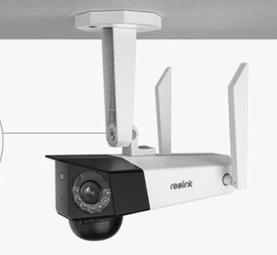 Reolink Duo 2 LTE IP Dual Κάμερα Παρακολούθησης 4G Full HD+ 6MP Αδιάβροχη Μπαταρίας με Αμφίδρομη Επικοινωνία και Φακό 4mm