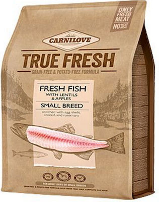 Carnilove True Fresh 1.4kg Hrană Uscată fără Cereale pentru Câini Adulți de Rase Mici cu Pește